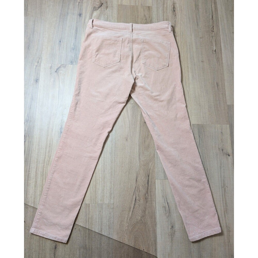 Ann Taylor Loft Size 12 Corduroy Jeans Modern Skinny Dusty Rose Stretch Casual - Picture 3 of 8